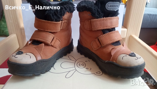 Бебешки ботуши / Детски ботуши Lasocki (кожа, непромокаеми, р. 25), снимка 8 - Бебешки боти и ботуши - 51883563