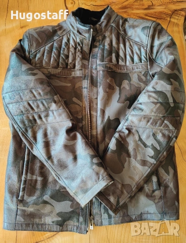 Ново Кожено яке Корона/Korona камуфлажно - естествена кожа лимитирана серия Хл, снимка 8 - Якета - 53340822