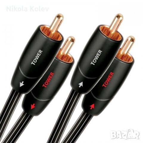 AudioQuest Tower RCA-RCA Интерконекти 2 броя х 1.5 м., снимка 3 - Други - 44180999