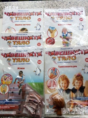 Поредица детски списания "Човешкото тяло", снимка 6 - Колекции - 38673094