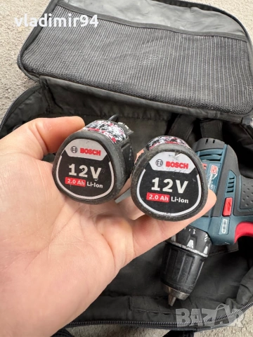 Bosch GSR 12V-15 винтоверт, снимка 6 - Винтоверти - 52898678
