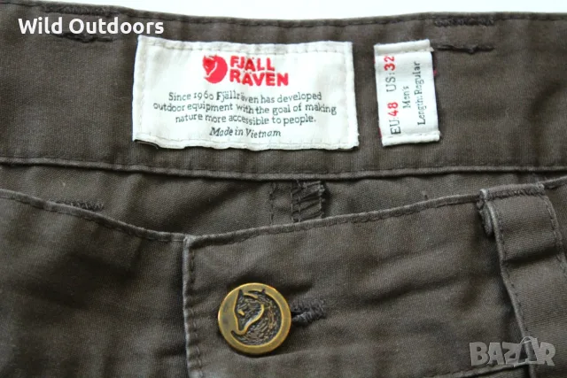 FJALLRAVEN Vidda pro trousers - мъжки панталон, размер 48 (regular), снимка 3 - Екипировка - 56009706