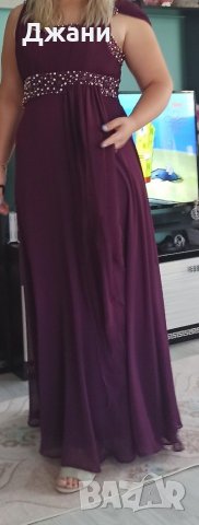 Официална лилава рокля, снимка 1