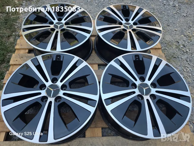 Лехи джанти 17ки 5х112 Mercedes, снимка 3 - Гуми и джанти - 55847504