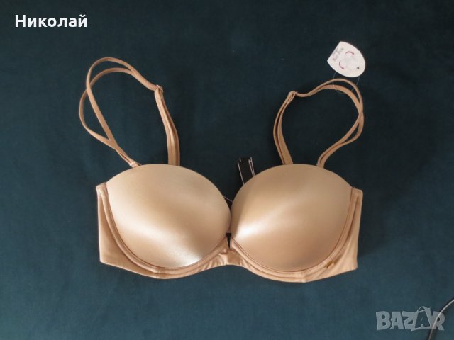 Victoria Secret Push-up Strapless Bra 32D/70D​/S, снимка 5 - Бельо - 33993154