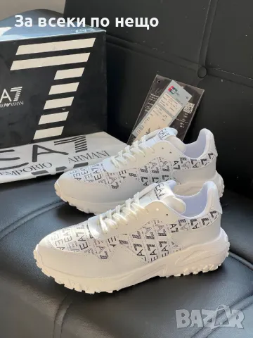 Emporio Armani Мъжки Маратонки👟Мъжки Спортни Обувки Емпорио Армани - Различни Цветове Код D1768, снимка 5 - Маратонки - 48955606