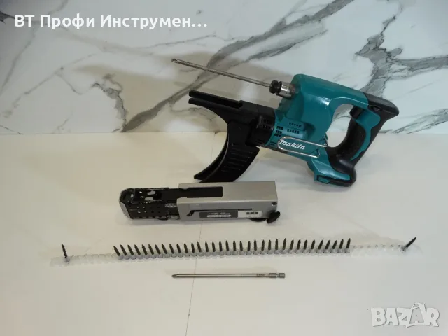 Makita DFR 550 - Автоматичен акумулаторен винтоверт, снимка 9 - Винтоверти - 55973877