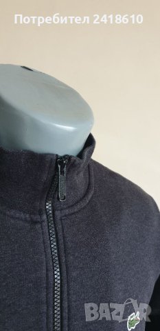 Lacoste Full Zip Mens Size M ОРИГИНАЛ! Мъжко Горнище с цял цип!, снимка 17 - Спортни дрехи, екипи - 40255365