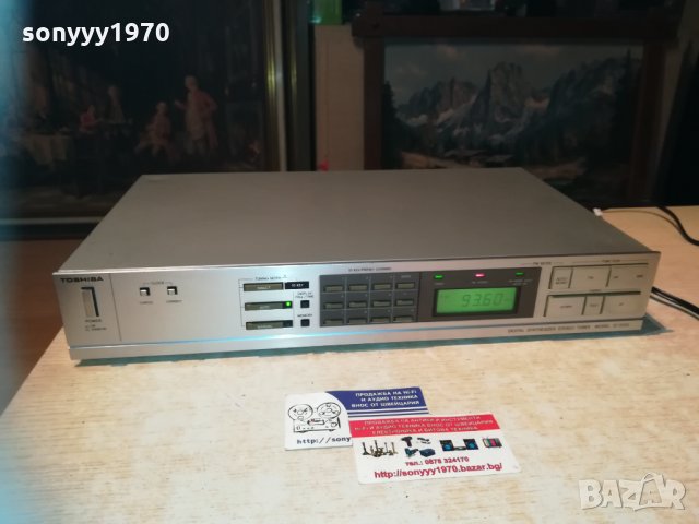 toshiba stereo tuner-made in japan 2612202031, снимка 6 - Ресийвъри, усилватели, смесителни пултове - 31228872