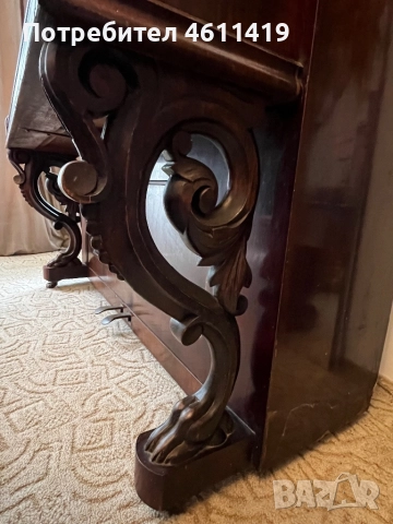 Старинно пиано, произведено в края на XIX век - началото на XX век, снимка 4 - Пиана - 51919595