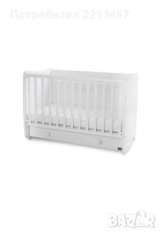 Детско легло 60X120 см бяло LORELLI