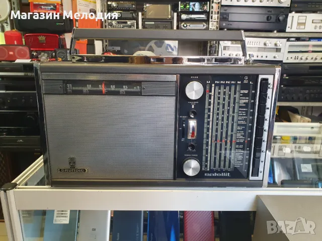 Радио Grundig Satellit Transistor 5000 Много добър външен вид. Работи, има забележки. Повече информа, снимка 2 - Радиокасетофони, транзистори - 49645751