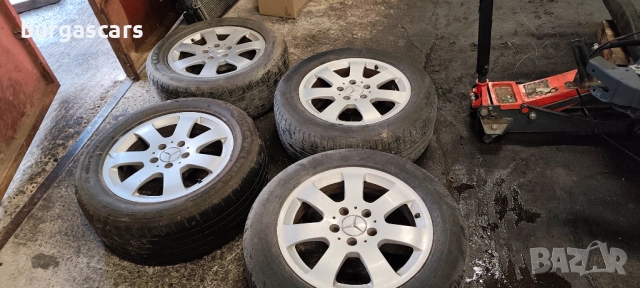 Алуминиеви джанти Mercedes E220 W211 16цола - 400лв, снимка 2 - Гуми и джанти - 52186583