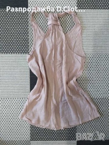 Топ с копчета цвят нуд, снимка 4 - Корсети, бюстиета, топове - 30115881