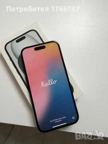 iPhone 15 128 gb black , снимка 4 - Apple iPhone - 56205106