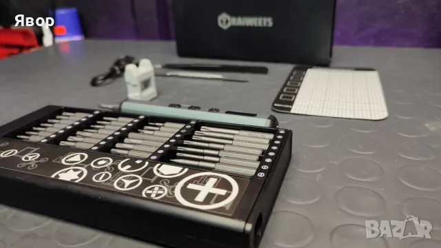 Електрическа супер прецизна отвертка за фина механика, снимка 9 - Друга електроника - 47509296