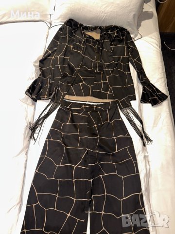 Дамски сатенен сет