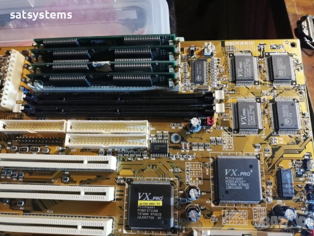 Дънна платка ELPINA PC82C437VX+ Socket 7 +RAM , снимка 9 - Дънни платки - 44216609