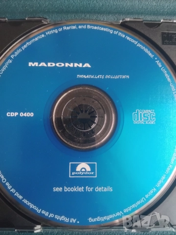 Madonna – The Immaculate Collection - матричен диск музика 