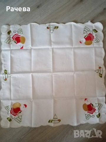 Коледна покривка , снимка 2 - Покривки за маси - 52432586