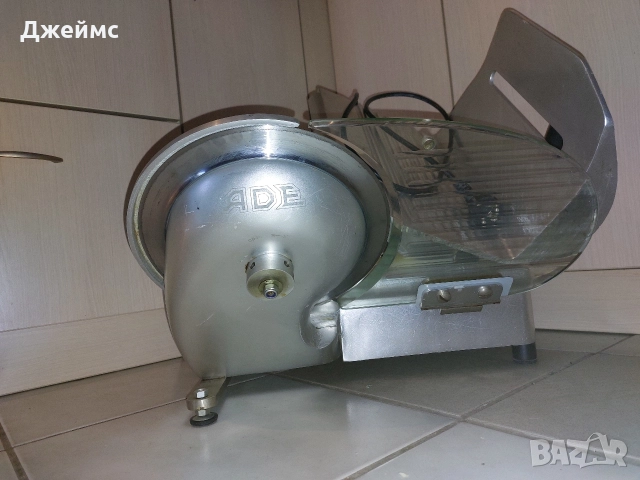 Немска колбасорезачка АDE/ 25 см нож , снимка 10 - Обзавеждане на кухня - 52882131