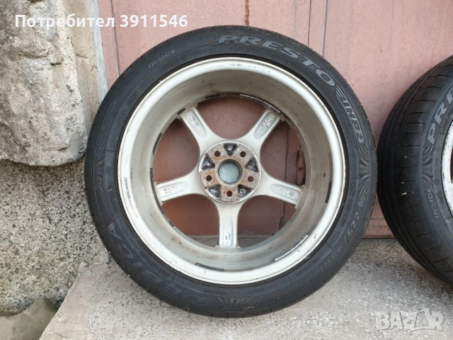 Джанти 17 цола 5Х110, снимка 4 - Гуми и джанти - 54222045