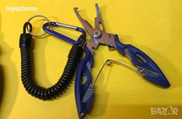 Нови многофункционални риболовни клещи 3 цвята, снимка 8 - Такъми - 49289159