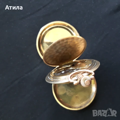 джобен часовник позлатен, снимка 14 - Джобни - 51036370