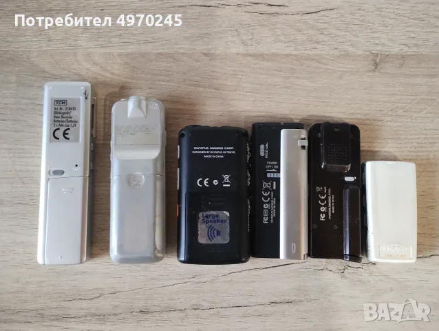 6 броя диктофони, снимка 2 - Други - 56485823