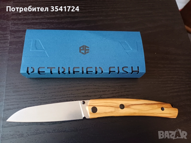 Джентълменски нож Sandvik 14C28N и дръжка от маслина, снимка 5 - Ножове - 54113103