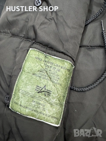 Мъжка парка ALPHA INDUSTRIES. Размер XL, снимка 11 - Якета - 53277663