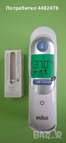 Ушен термометър Braun ThermoScan 7