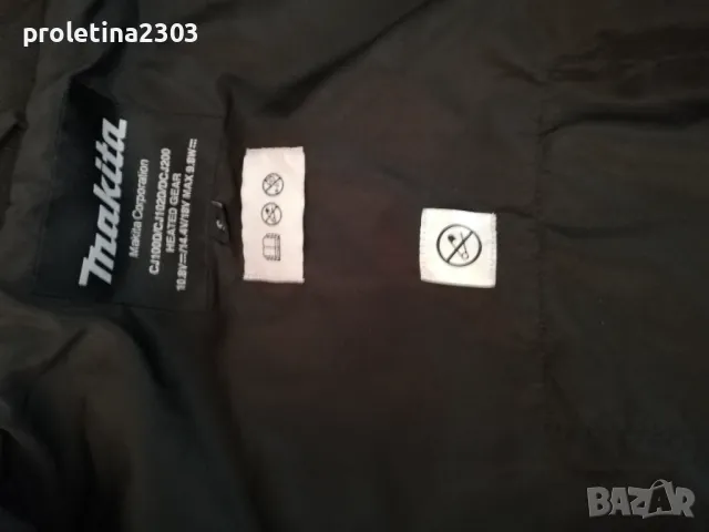 мъжко подгряващо яке макита, снимка 7 - Якета - 47981654