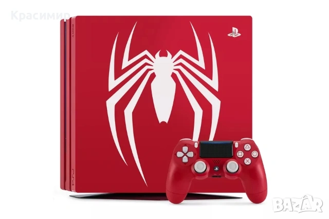 Play station 4 pro 1TB spider-man limited edition , снимка 2 - PlayStation конзоли - 54035549