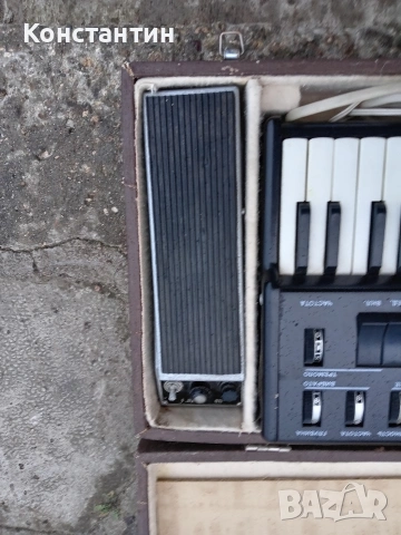 Винтидж съветски синтезатор Faemi-M (Фаэми-М) – Рядък колекционерски модел, снимка 7 - Антикварни и старинни предмети - 53950132