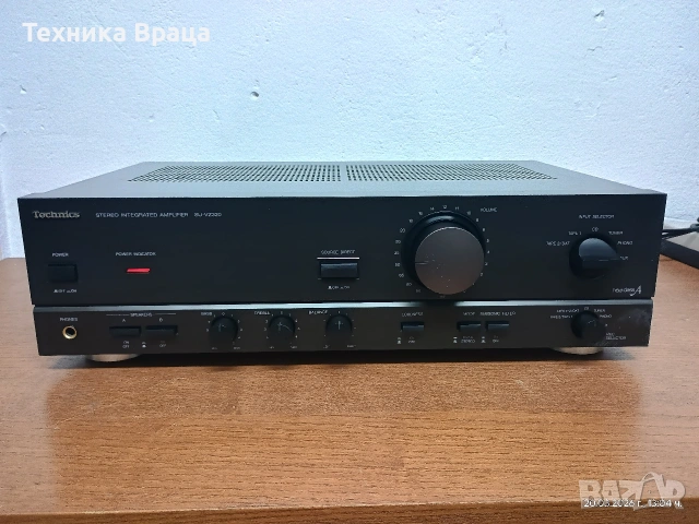 Technics SU-VZ 320. Tранзисторен интегриран стерео усилвател. Отличен! Изпращам видео. 