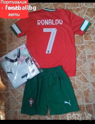 CR7 ❤️⚽️ Португалия ❤⚽️ детско юношески футболни екипи, снимка 5 - Футбол - 31598377