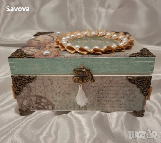 Ръчно изработена кутия за спомени, снимка 3 - Ръчно изработени сувенири - 53029044