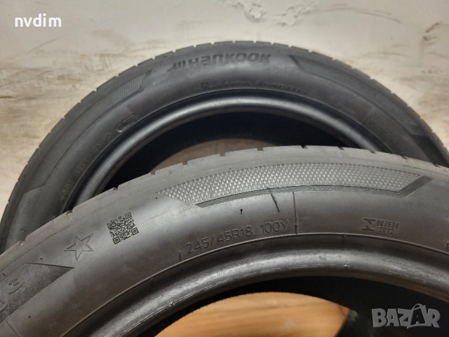 245/45/18 Hankook / летни гуми, снимка 6 - Гуми и джанти - 54046472