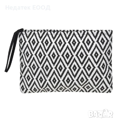 Несесер за лични принадлежности, Черно - Бял, 32x22см. , снимка 2 - Чанти - 50795105