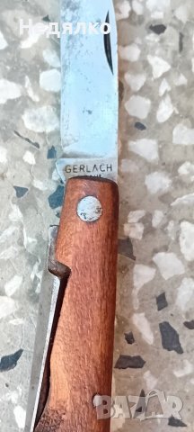 Немско военно ножче Gerlach,ВСВ, снимка 5 - Антикварни и старинни предмети - 42763380