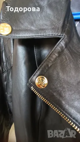 Яке ест.кожа PINKO- L,M, снимка 7 - Якета - 47385824
