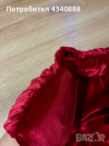 Дамска кадифена рокля, снимка 8 - Рокли - 52860541