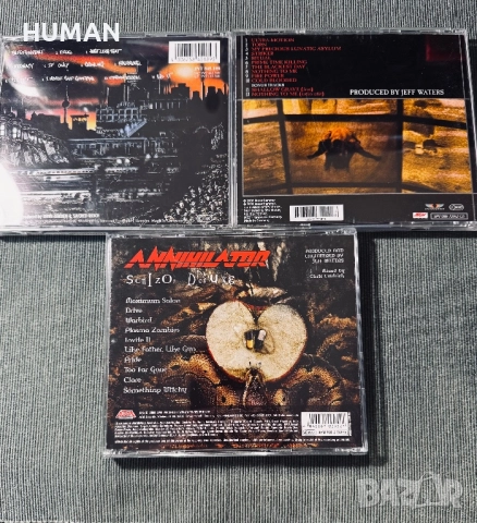 Megadeth - Annihilator - Anthrax , снимка 16 - CD дискове - 52662968
