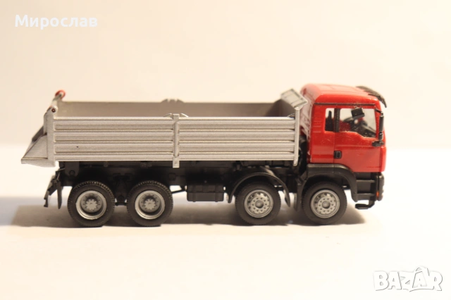 HERPA H0 1/87 MAN ГОНДОЛА САМОСВАЛ КАМИОН МОДЕЛ, снимка 5 - Колекции - 53154735