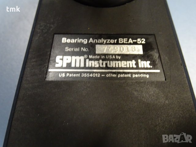 Bearing Analyzer BEA-52 SPM Instrument , снимка 6 - Други машини и части - 34242180