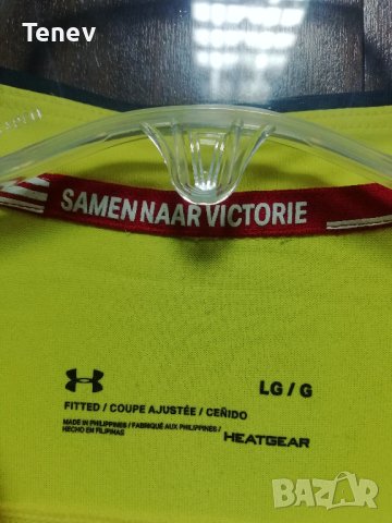 AZ Alkmaar Under Armour оригинална тениска фланелка АЗ Алкмаар размер L Third 2018/2019, снимка 4 - Тениски - 42437646