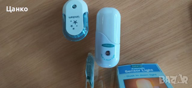 нощни лампи със сензор