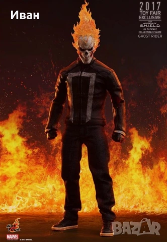 Hot Toys Deluxe Ghost Raider , снимка 2 - Колекции - 53350073