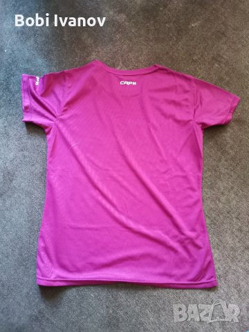 Тениска лилава Cap размер M, снимка 2 - Тениски - 42034517